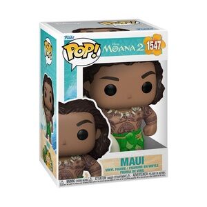 New!! Funko Pop! Moana 2- Maui/ Includes Soft Protector